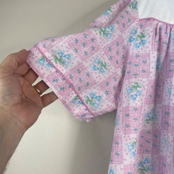 Vintage Moon Dance Women House Dress Robe 2X Kaftan Caftan Muu Muu Embroidered - Picture 8 of 12